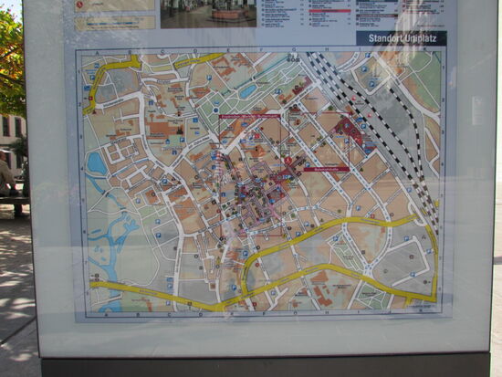 Die Stadtführung kann beginnen