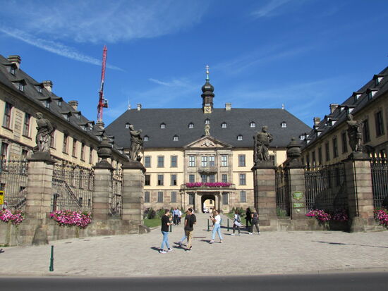 Blick auf das Schloss