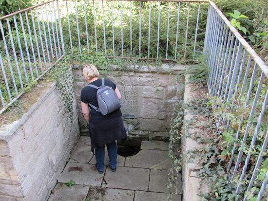 Ein Geocach führt uns zur ältesten Quelle von Fulda