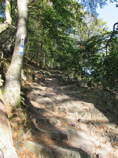 Steil bergauf geht es weiter