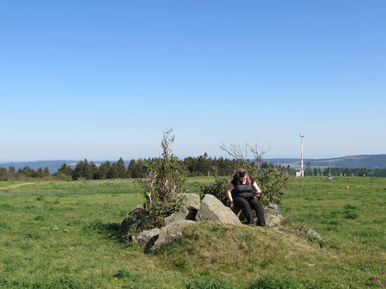 Sylvia findet auch hier einen Geocash