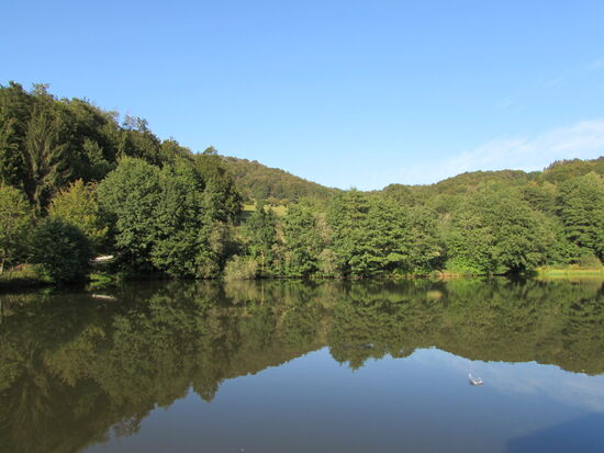 Einer der beiden Seen.