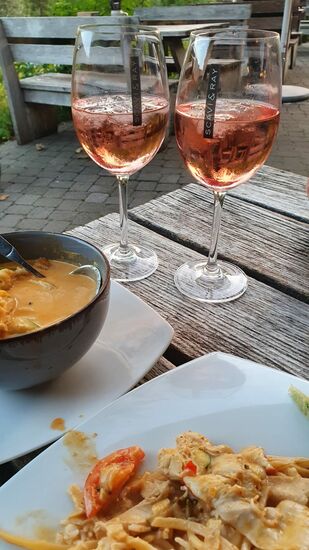 So lassen wir den heutigen Tag gemütlich ausklingen.