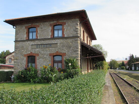 Der historische Bahnhof