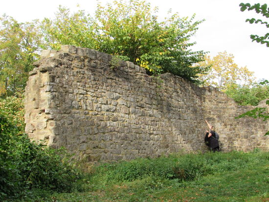 Auch hier oben will wieder ein Geocach gefunden werden 