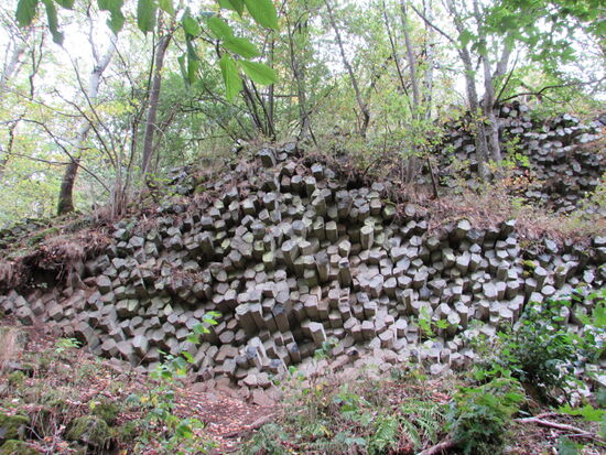 Nach einigem suchen entdecken wir endlich die Prismenwand