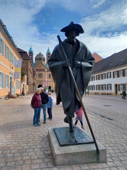Im Mittelalter zog es Pilger in die Stadt.