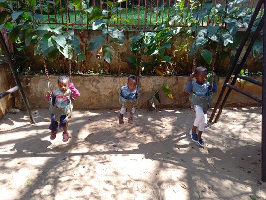 Endlich an die frische Luft  ...