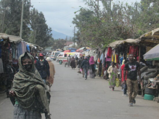 Hier sind wir mit Nancy verabredet