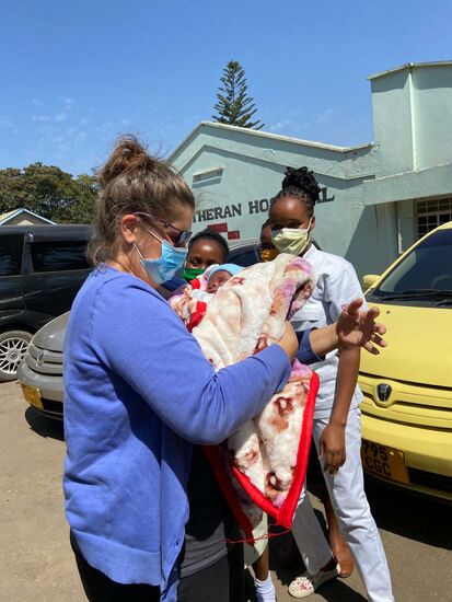 Dann erfolgt die Übergabe