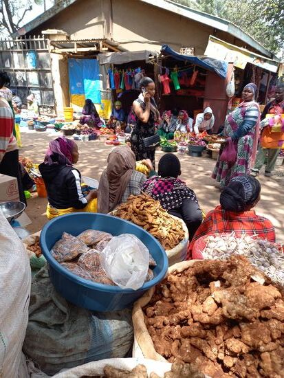 Auch Ingwer steht auf Leahs Einkaufsliste.