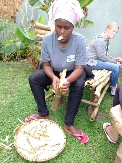 Gestern haben wir Zuckerrohr probiert - mein Fazit: Haribo ist mir lieber  