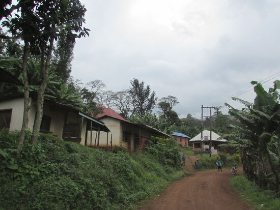 In diesem Dorf startet unsere Wanderung