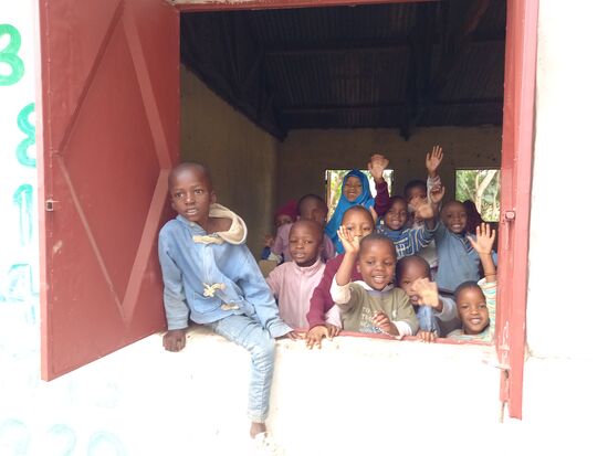 Es herrscht eine fröhliche Stimmung 