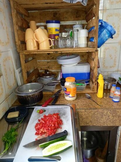 Es darf geschnippelt werden