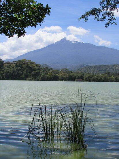 Blick auf den Mount Meru