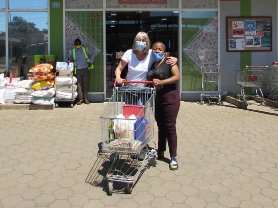 Im Supermarkt waren es dieses mal nur wenige Dinge, die in den Einkaufswagen gelandet sind.