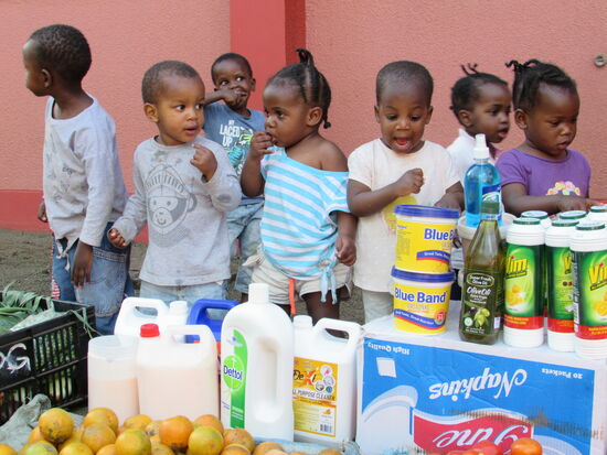Die Kleinen sind total neugierig ...