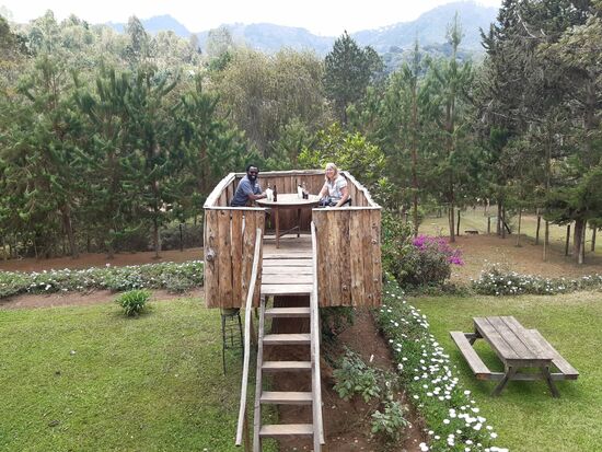 Cooler Platz für eine Essecke  