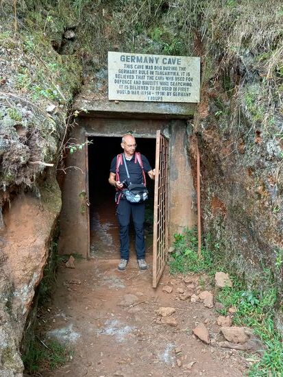 Auf deutschen Spuren unterwegs.