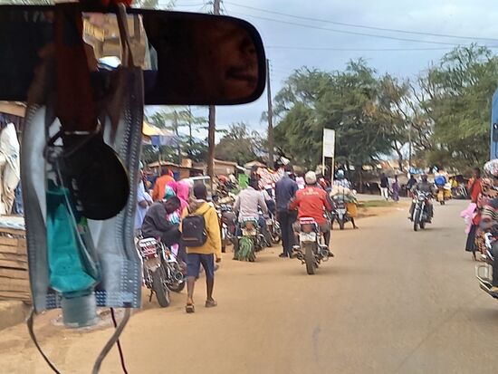 Auf den Straßen ist immer etwas los  