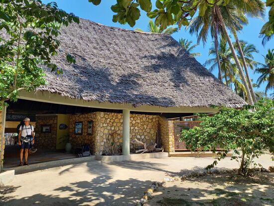 Als wir angekommen    erfahren wir,  daß diese Anlage in deutscher Hand ist.