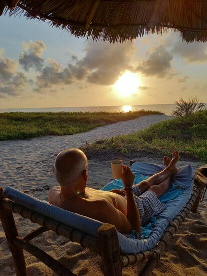 Wir genießen es bis zur letzten Sekunde! Es ist wunderschön!