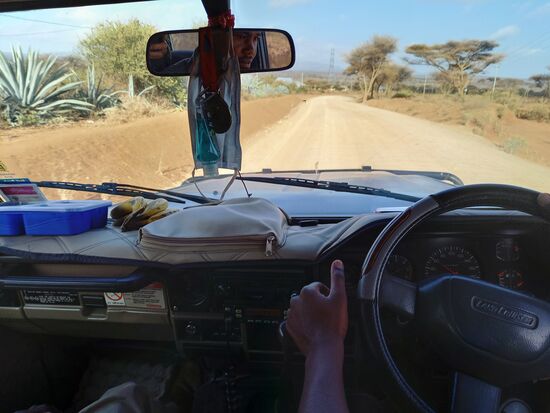 Afrikanische Straße - das Abenteuer beginnt