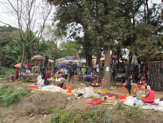 Ich liebe diese farbenfrohen Märkte.