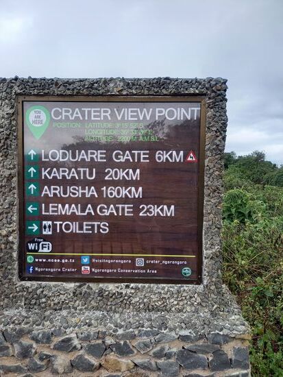 Noch ca. 200km bis Usa River liegen vor uns.