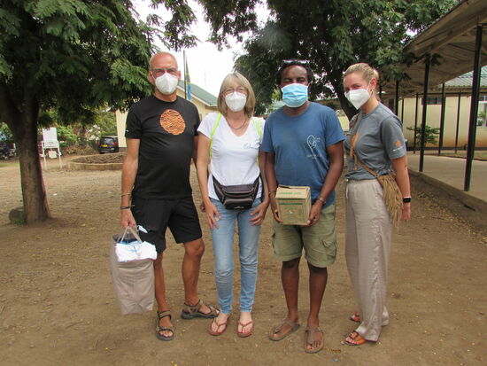 Am Nachmittag starten wir dann.