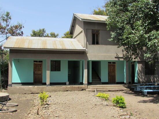 Blick auf das Haupthaus