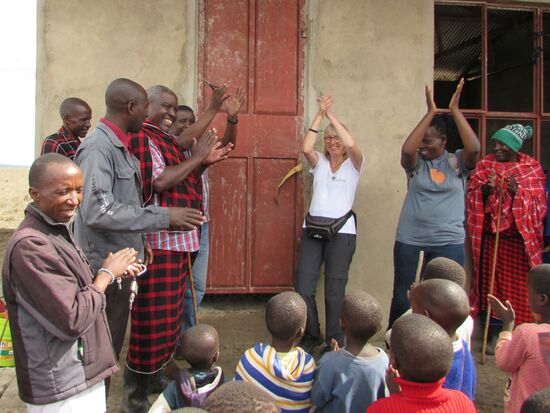 Die Schule ist somit offiziell eröffnet 