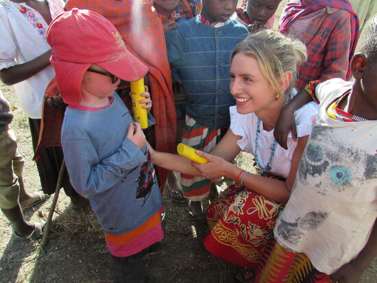 Ach ja, da war ja noch die Sonnenmilch für Jacob und ...