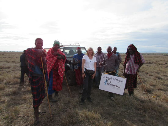 Ein Abschiedsfoto - doch ich komme wieder!