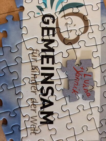 Jeder kann sich daran beteiligen  - mit 10€/Teil bist Du Teil des wunderbaren Projektes.