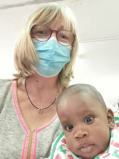 Gift ist die ganze Zeit total lieb und zufrieden.