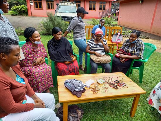 Die "Juwelen" sind ausgebreitet 