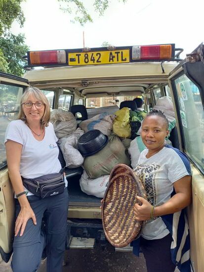 Der Laderaum ist voll.