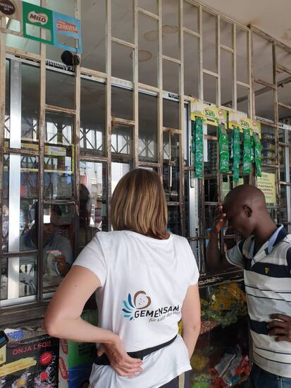 Hat funktioniert - ich warte kurze Zeit später auf meine Quittung 