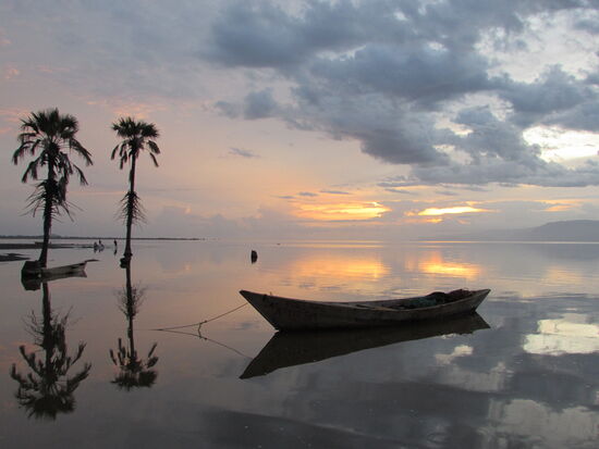 Wir geraten wie in einen Rausch - Fotos am laufenden Band - denn ständig veränderte sich das Bild aus Farben und Licht.