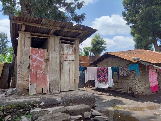 Ein weiteres, älteres Toilettenhaus.