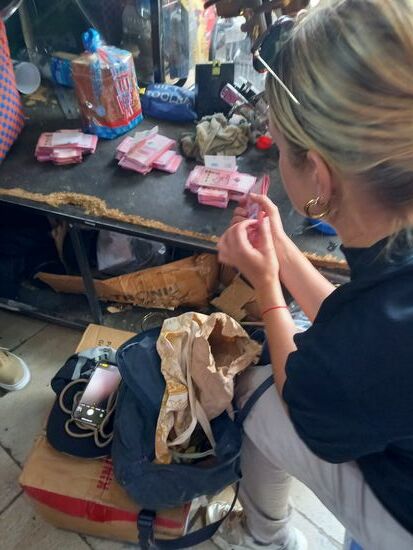 Dann heißt es Geld zählen  