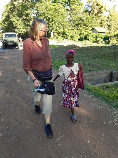 Diese Begegnungen machen das Leben hier so lebendig.