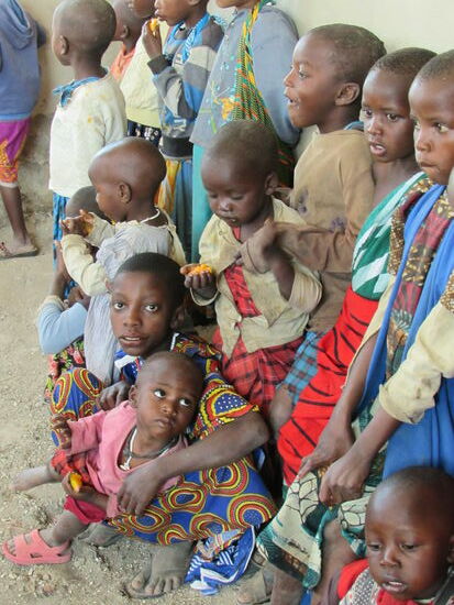 Jedes Kind bekommt etwas ab.