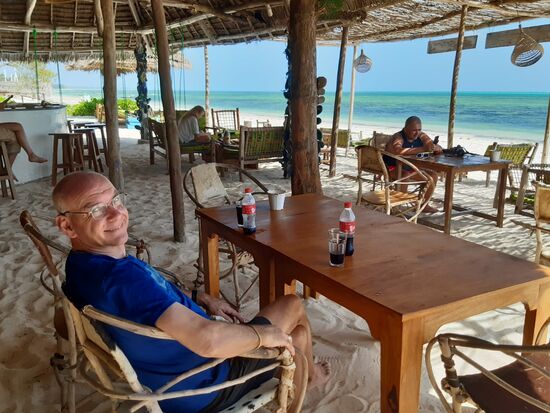 Das Restaurant Lost Soles liegt direkt am Strand,  eine Anlage ganz nach unserem Geschmack  