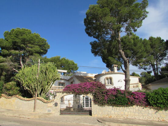 Prächtige Villen mit schönen Gartenanlagen.