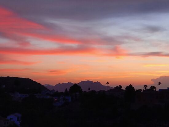 Feurig schön endet dieser Tag!
