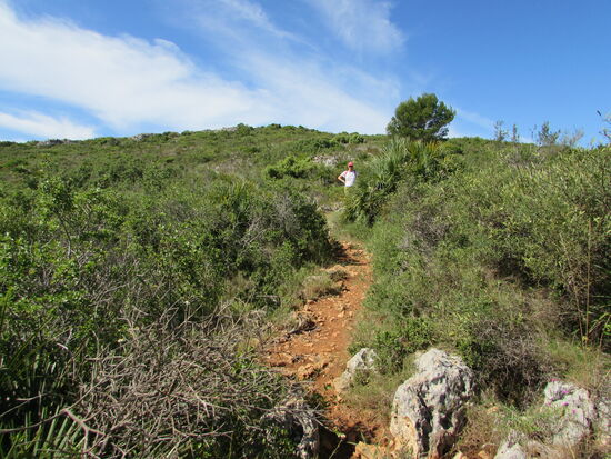 ....ist Annette auf und davon  