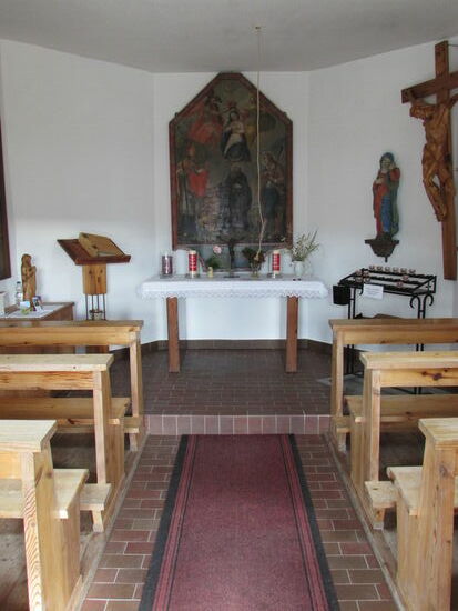 Im inneren der Kapelle